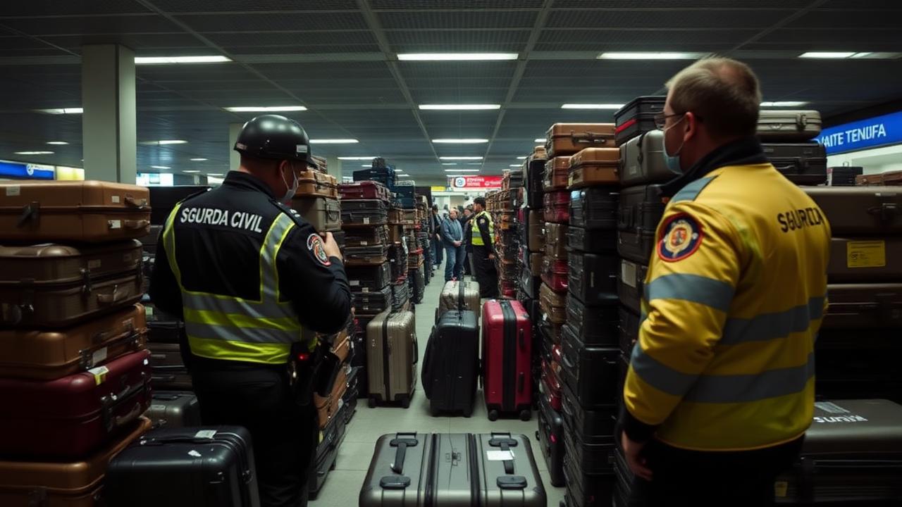 Diebesring am Flughafen Teneriffa zerschlagen – über 3 Mio. € Schaden